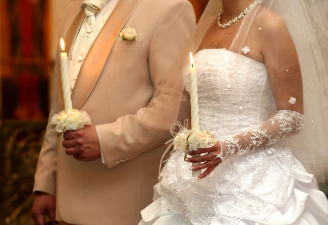 Upacara pernikahan di gereja