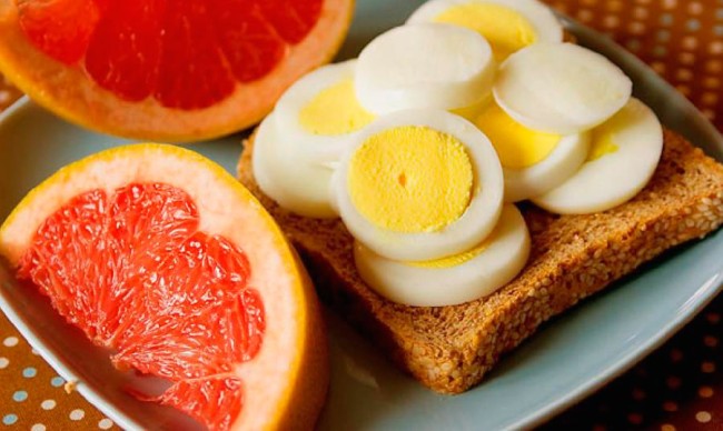 อาหารไข่สำหรับการลดน้ำหนัก