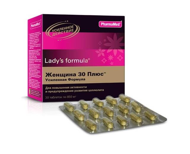 kompleks_vitaminov_ledis_formula_zhenshhina_30_splyus_usilenaya_formula_enl