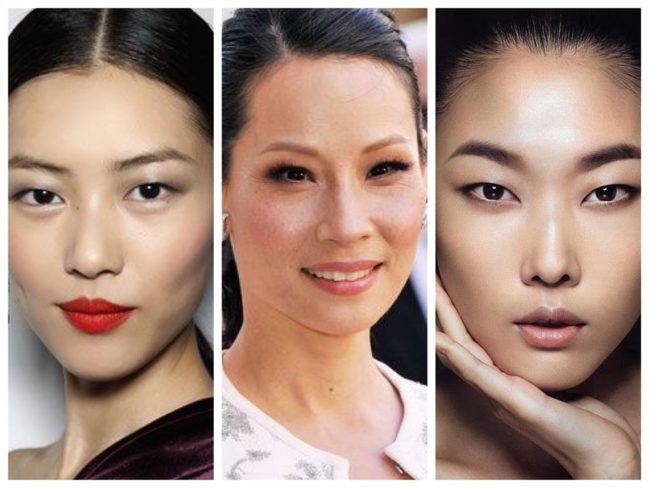 Азиатский макияж с нависшим веком