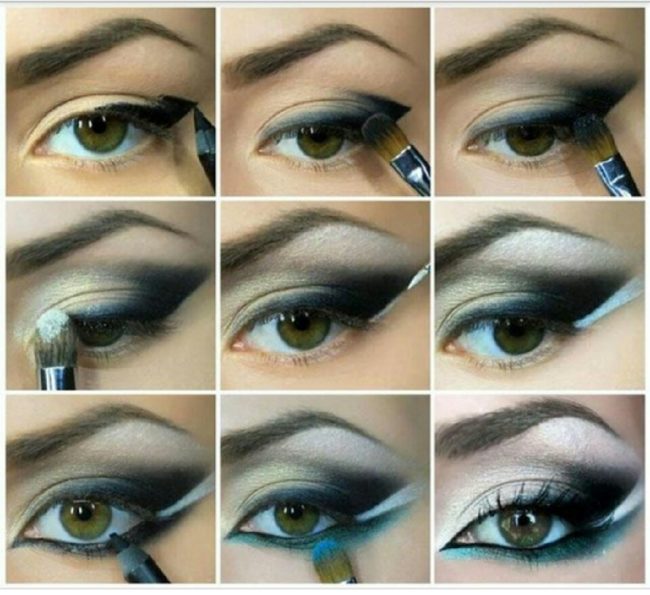 Как правильно нарисовать арабский макияж