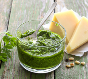Pesto sauce: Tasty recipes step by step with photos. How to cook pesto sauce at home. What eating pesto sauce, dishes with pesto sauce