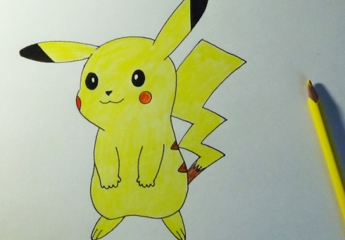 Kako nacrtati Pikacho pseod olovku. Nacrtajte Pikacho na stanicama za početnike