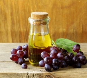 Óleo de uva. O uso de óleo de uva