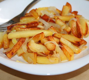 Как да се пържи картофи
