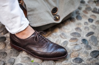 O que vestir oxfords femininos, masculinos - fotos. imagens da moda, como usar Oxfords