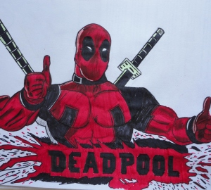 Kako crtati Deadpool s olovkom u fazama. Kako crtati dedpool u stanicama za početnike
