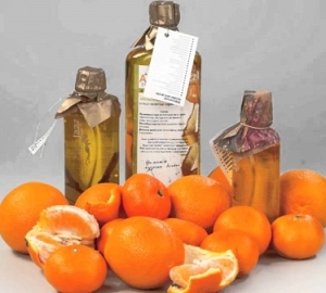 Application de l'huile d'orange