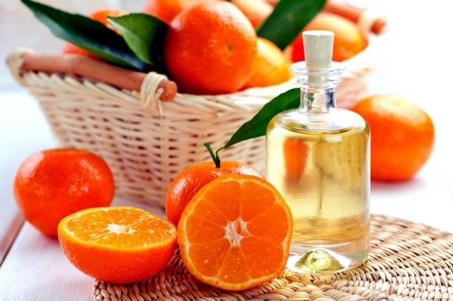 Použitie mandarínového oleja