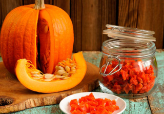 Delicious pumpkin coupows at home. How to make pumpkin chunks - Simple step-by-step recipes with photos