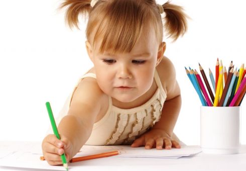 How to teach a child to draw