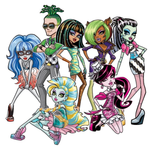 How to draw Monster High Phased Pencil. How to draw in the cells monster high