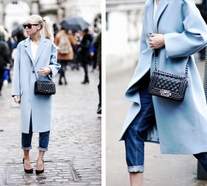 چه چیزی برای پوشیدن کت آبی، یک عکس. چه رنگی برای کت آبی مناسب است. چگونه یک روسری را به کت آبی انتخاب کنید