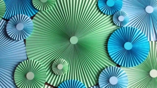 How to make a fan of paper with your own hands. Water from paper for the decoration on the wall: step-by-step instructions. How to make a Japanese paper fan