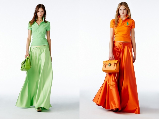 Fashionable long skirts. What to wear a long skirt in the summer