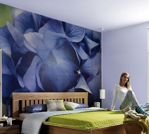 How to glue murals