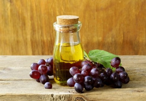 Grape oil. The use of grape oil