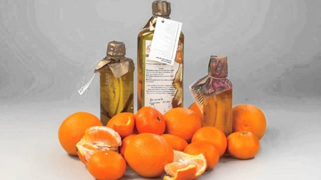 Прилагане на оранжево масло