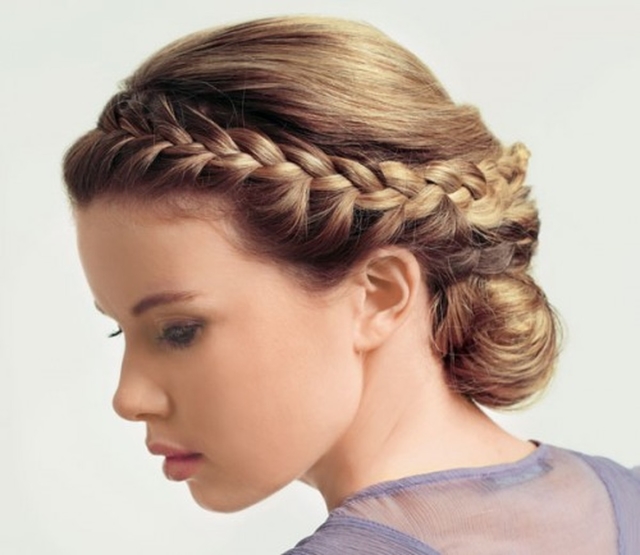 Hairstyles on September 1 on long hair