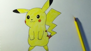 როგორ დავხატოთ Pikacho Phased Pencil. დახაზეთ Pikacho on უჯრედების დამწყებთათვის