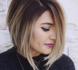 Ombre painting on short hair - fashion trends, photos. Ombre on short dark, blond hair with bangs. How to make Ombre on short hair at home